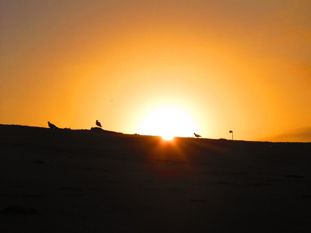 Amazing sunrise in San Diego, California