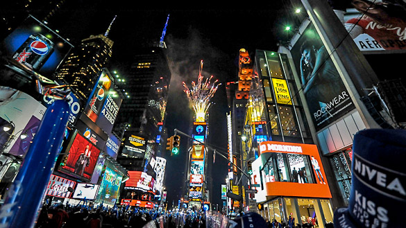 New Years Eve at Times Square